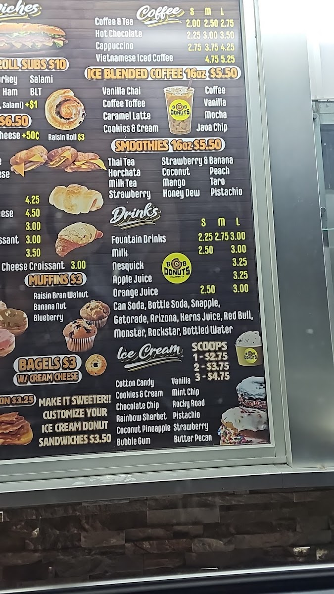 B & B Donuts Menu - Image 3