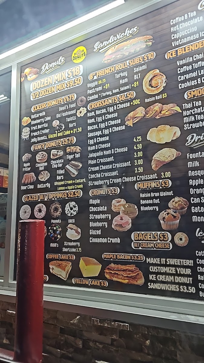 B & B Donuts Menu - Image 5