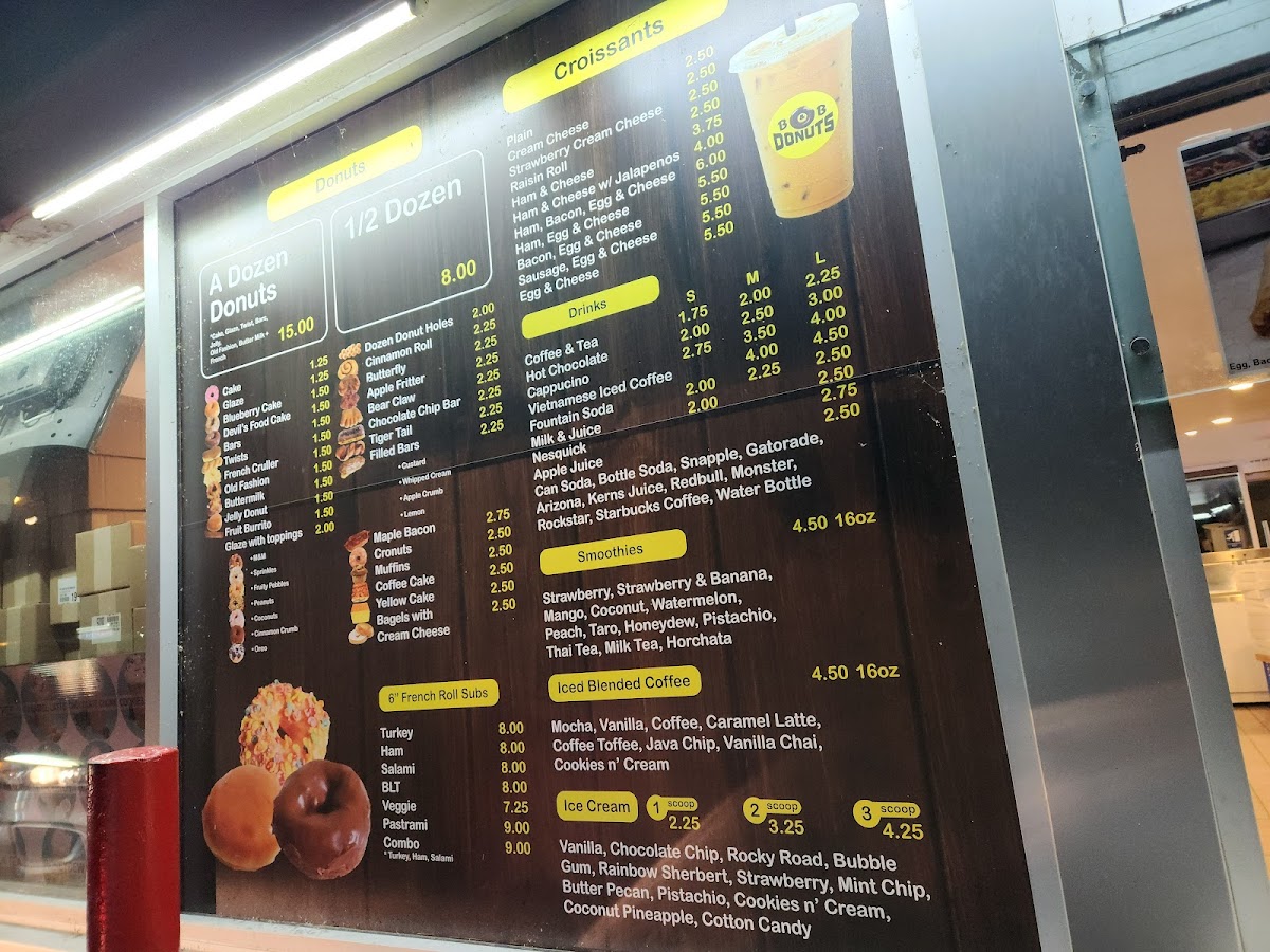 B & B Donuts Menu - Image 6